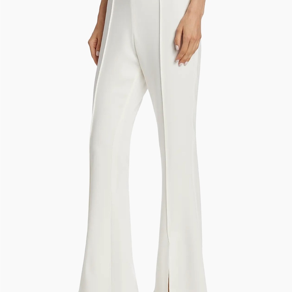 Cinq à Sept Billie White Flare Pants - Picture 6 of 9
